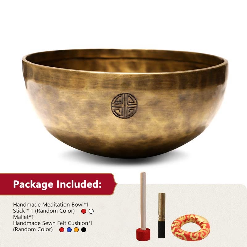 Lunar Rainbow Full Moon Singing Bowl Handcrafted for and Meditation Positive Energy Sound Bowl Set