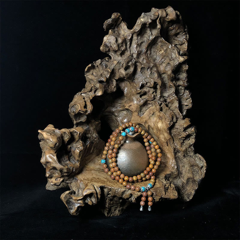 108 Mala Beads Bian Stone Bracelet