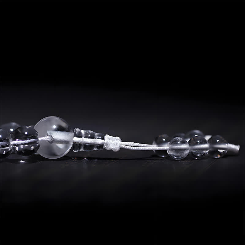 108 Clear Quartz Beads Protection Mala