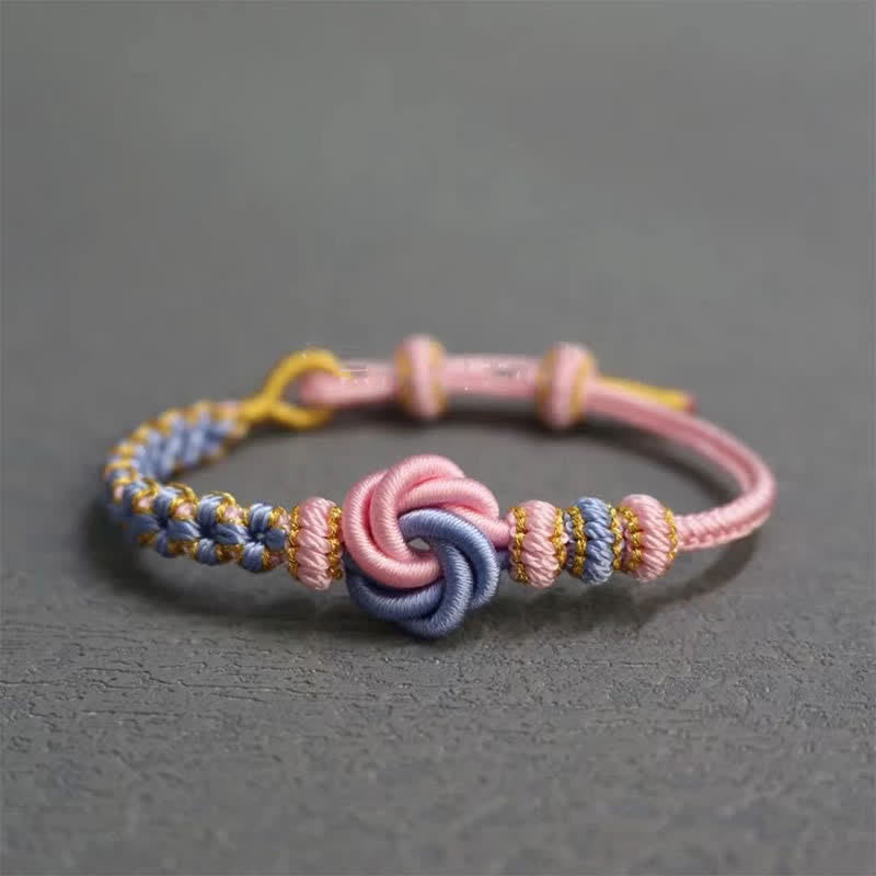 Mandala Braided Rope Confidence Bracelet