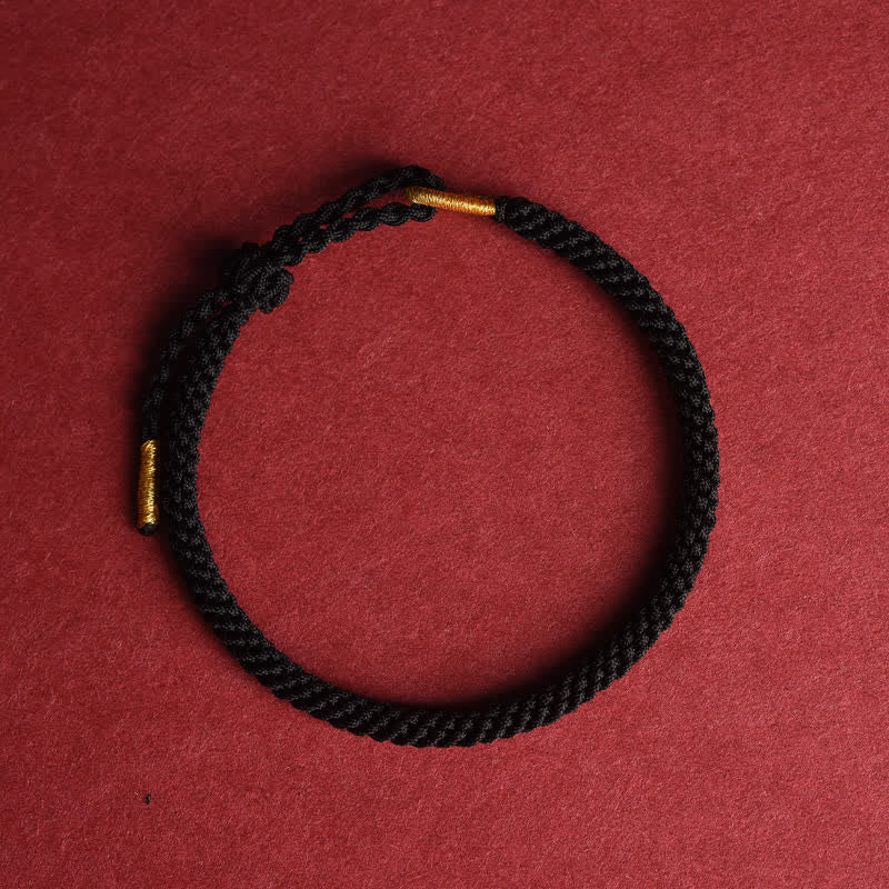 Red String Hand-Woven Adjustable Protection Bracelet