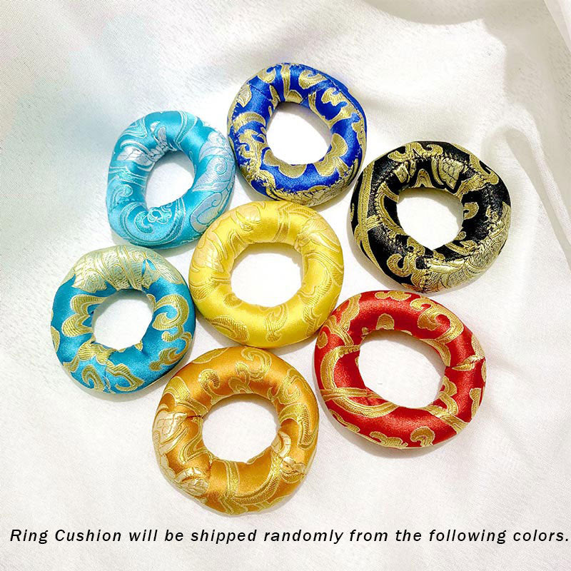 Handmade Singing Bowl Buddha Eyes Scripture Pattern for and Meditation Sound Bowl Set
