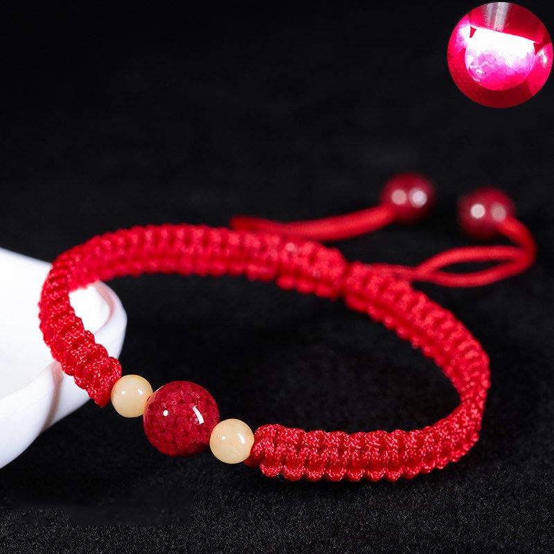 Cinnabar Blessing Red String Bracelet For Kids