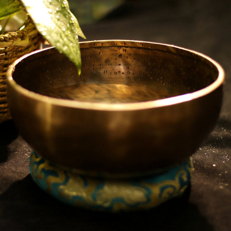 Tibetan Sound Bowl Handcrafted for and Meditation Positive Energy Singing Bowl Set
