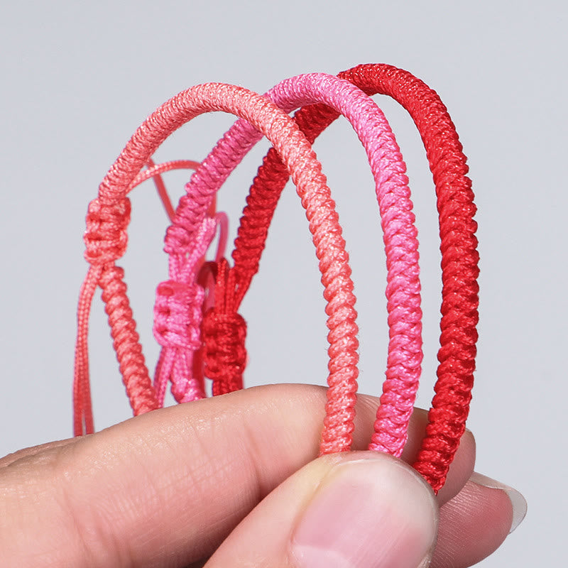 Tibetan 3Pcs King Kong Knot Protection Braided Bracelet