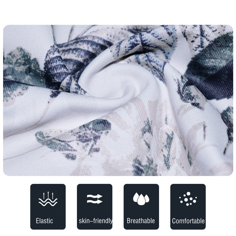 Flowers Leaves Print Pants Sports Fitness Yoga Leggings Women's Yoga Pants