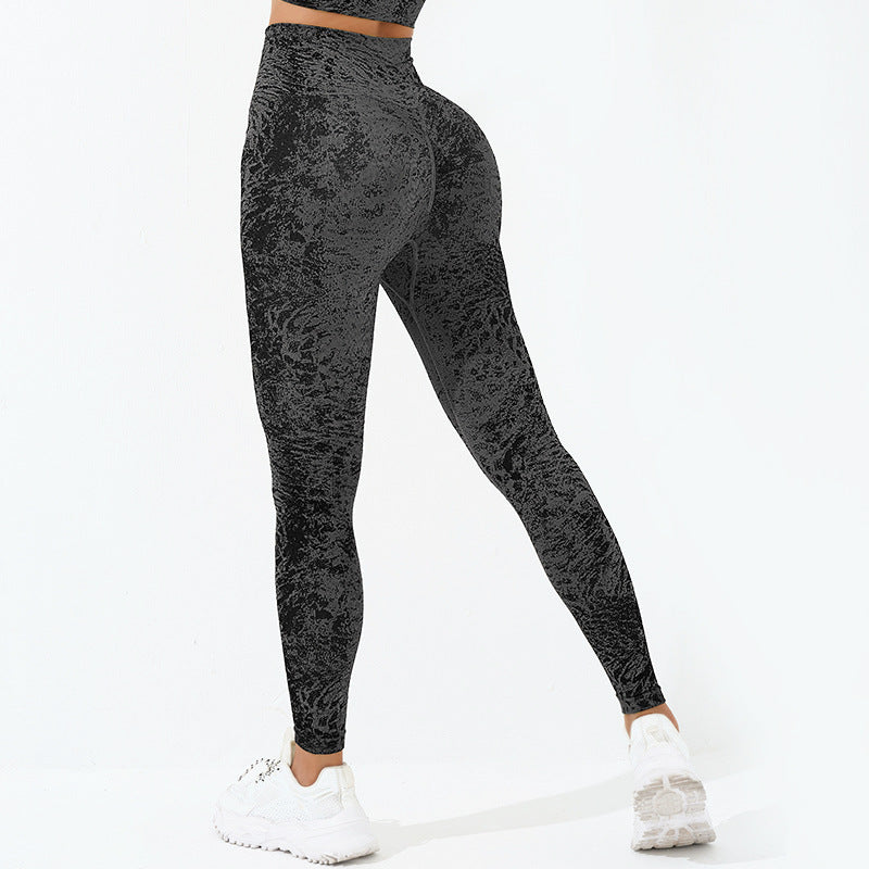 Seamless Fitness Crop Tank Top High Waist Leggings Pants Sports Gym Yoga Outfits