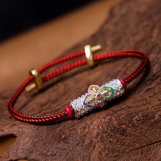 Copper Luck Red String Bracelet