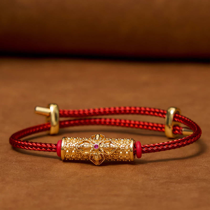 Copper Luck Red String Bracelet
