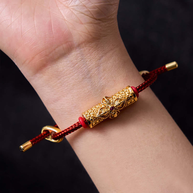 Copper Luck Red String Bracelet