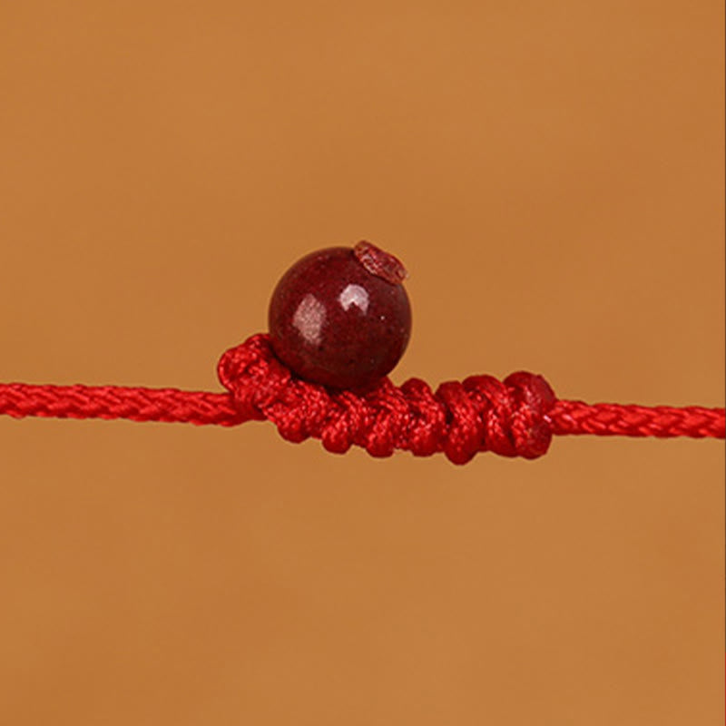 999 Solid Gold Red String Belly Chain