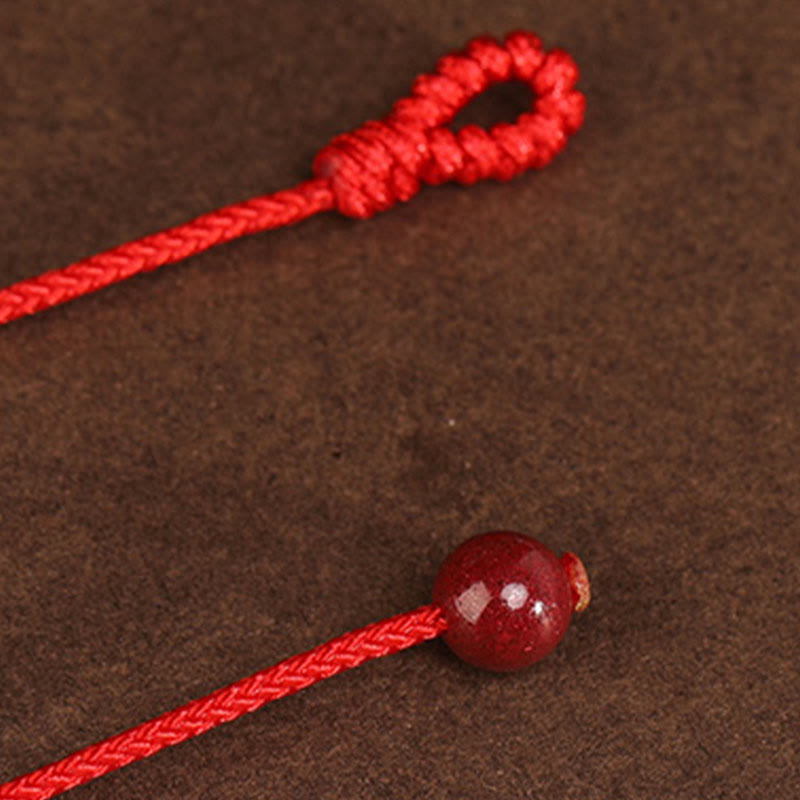 999 Solid Gold Red String Belly Chain
