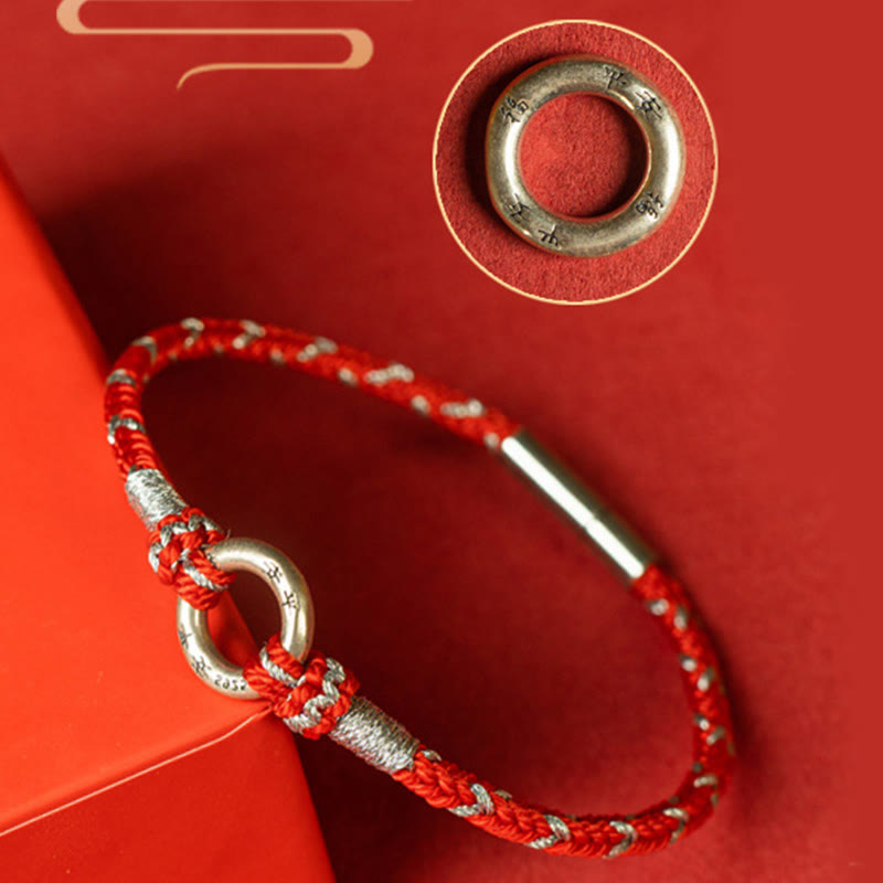 Red String 925 Sterling Silver Safe Luck Bracelet