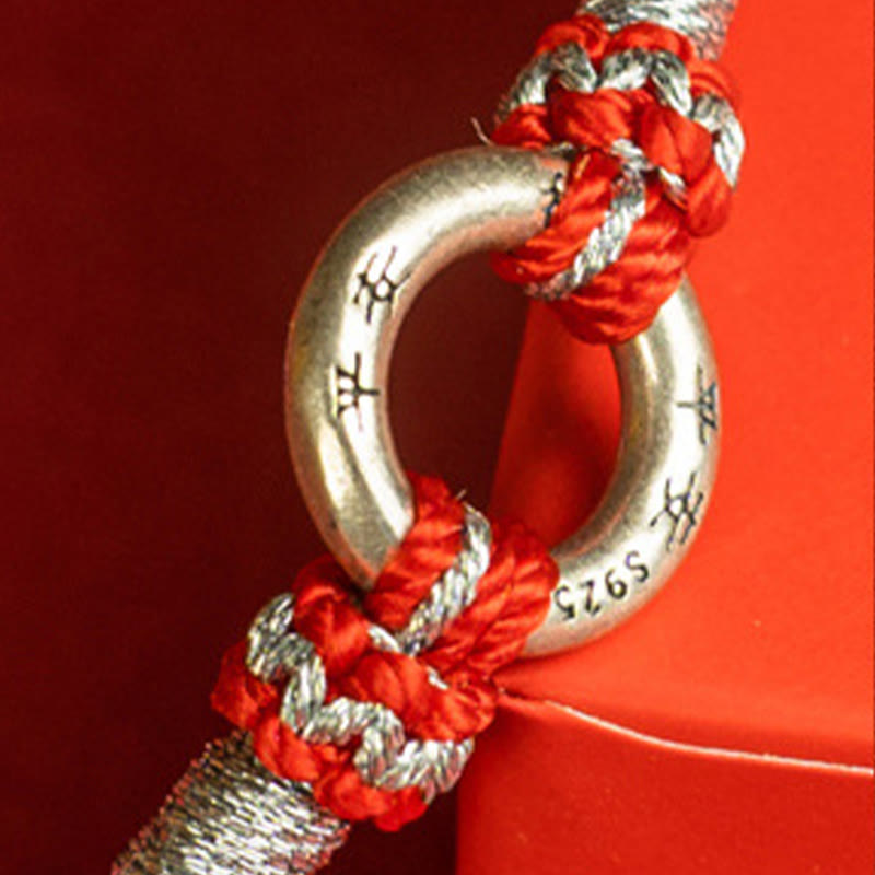 Red String 925 Sterling Silver Safe Luck Bracelet