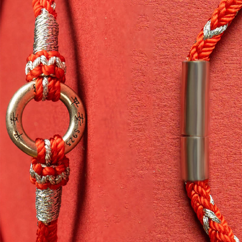 Red String 925 Sterling Silver Safe Luck Bracelet