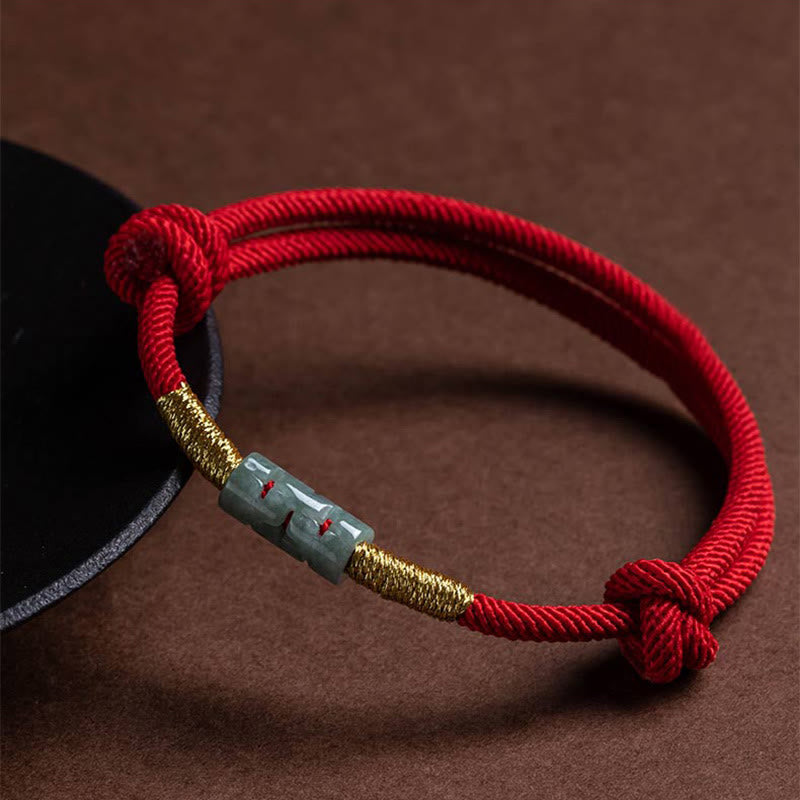 Luck Jade String Rope Bracelet