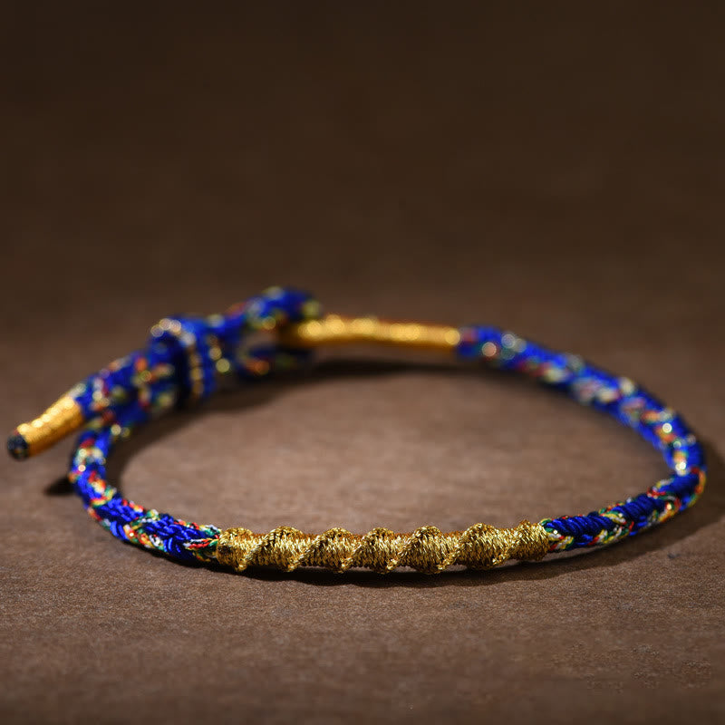 Handmade Chinese Zodiac Luck Strength Braided Rope Bracelet