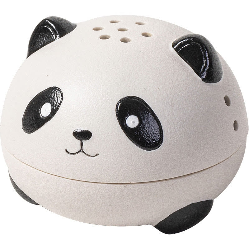 Cute Panda Ceramic Incense Burner Desk Decoration