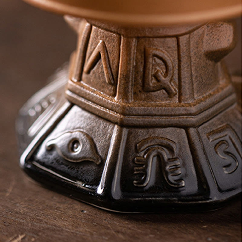 Sanxingdui Ceramic Incense Burner Desk Decoration