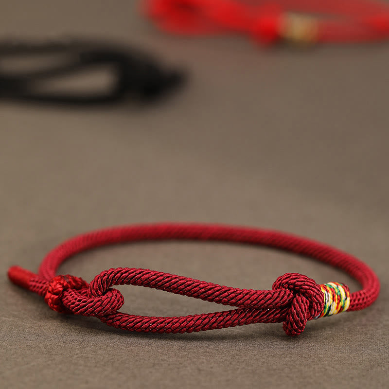 Red String 925 Sterling Silver 999 Sterling Silver Coin Luck Bracelet