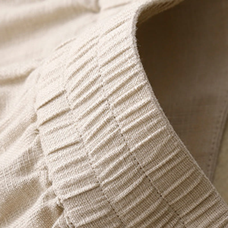 Summer Casual Simple Zipper Design Women's Wide Leg Pants With Pockets