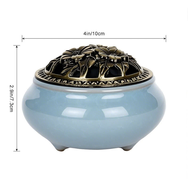 Colorful Ceramic Incense Burner