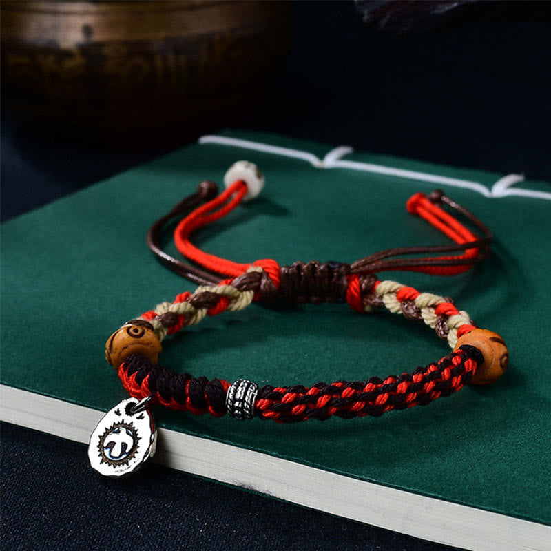 Tibetan Hand-woven Garuda String Luck Bracelet