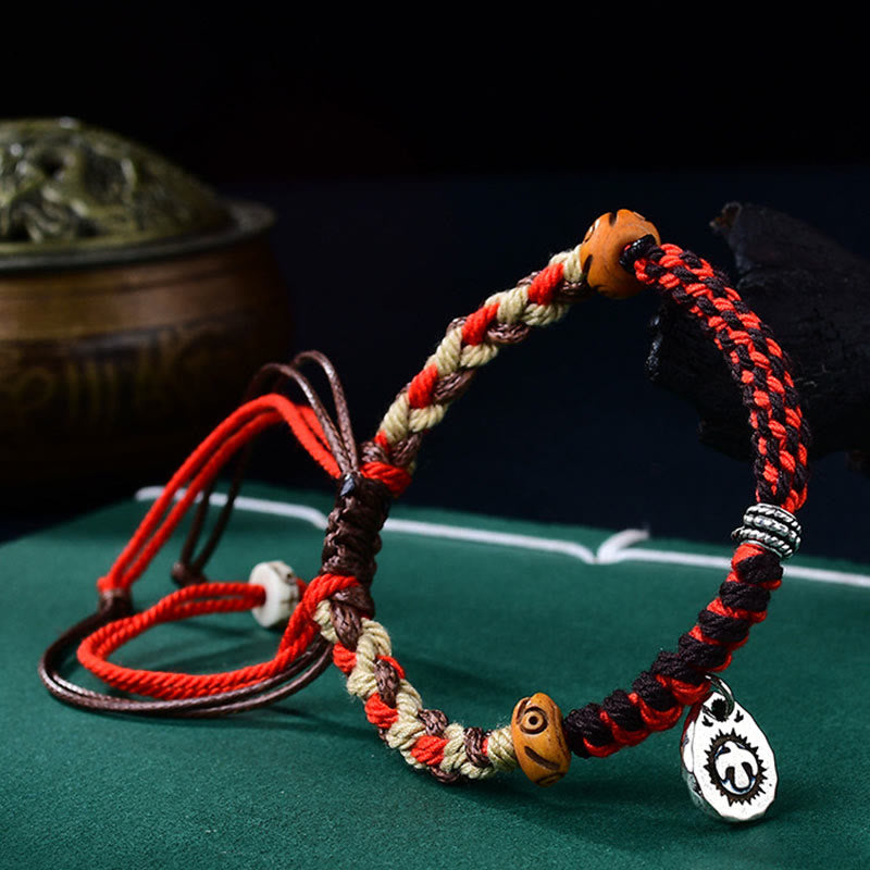 Tibetan Hand-woven Garuda String Luck Bracelet