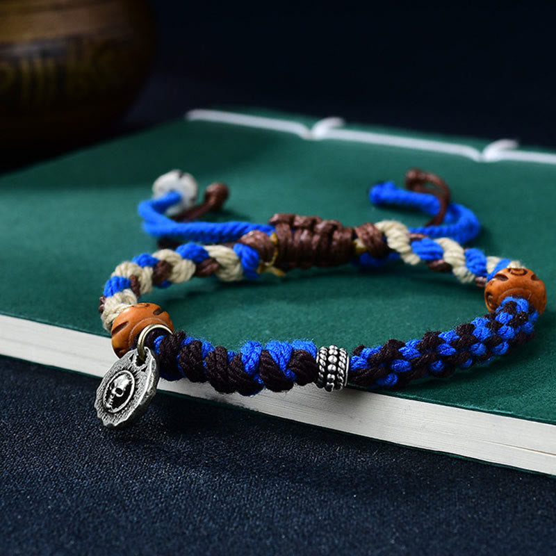 Tibetan Hand-woven Garuda String Luck Bracelet