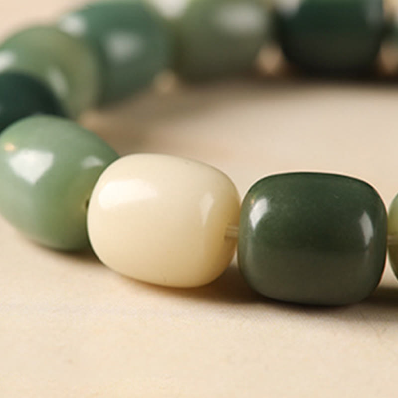 Bodhi Seed Om Mani Padme Hum Lion Head Peace Bracelet