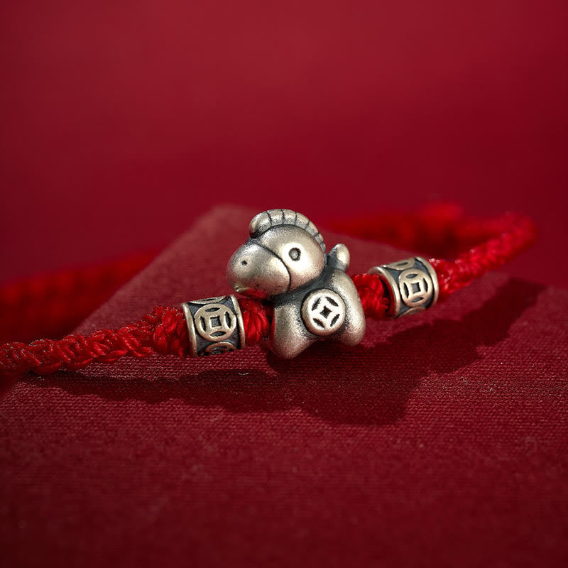 "Wishing You Wealth and Protection" Year of the Horse String Includes Gift Message Card