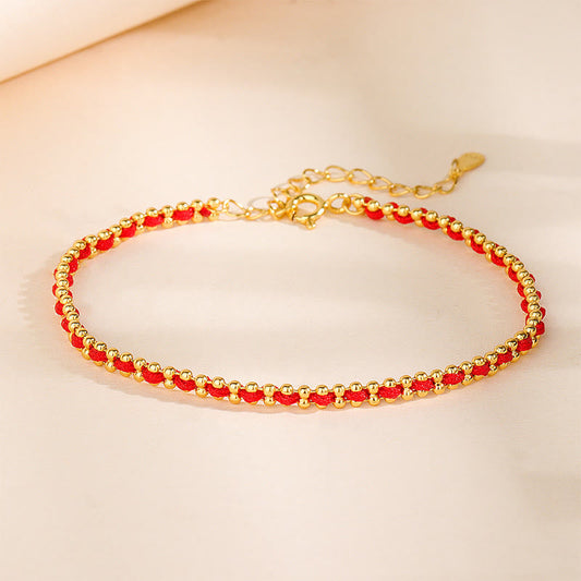 925 Sterling Silver Keep Away Evil Spirits Bracelet