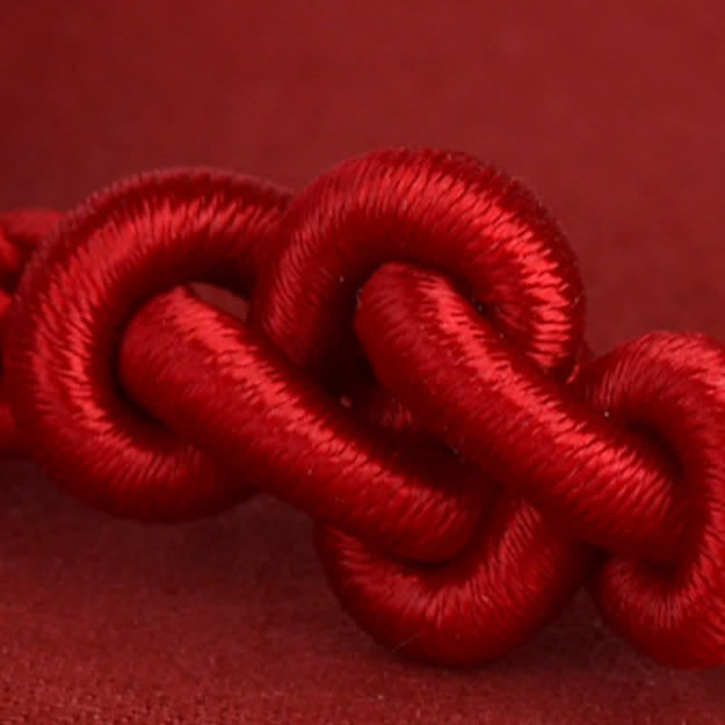 Hand-Woven Red String Chinese Knotting Luck Bracelet