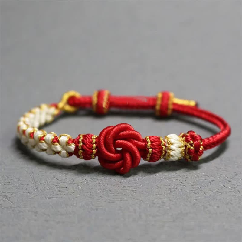 Mandala Braided Rope Confidence Bracelet