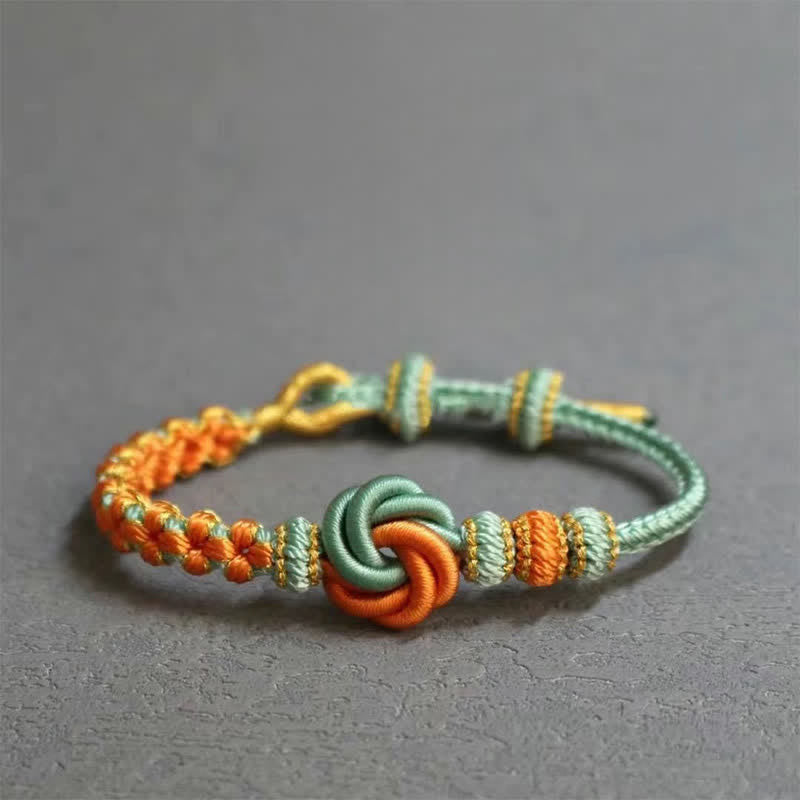 Mandala Braided Rope Confidence Bracelet