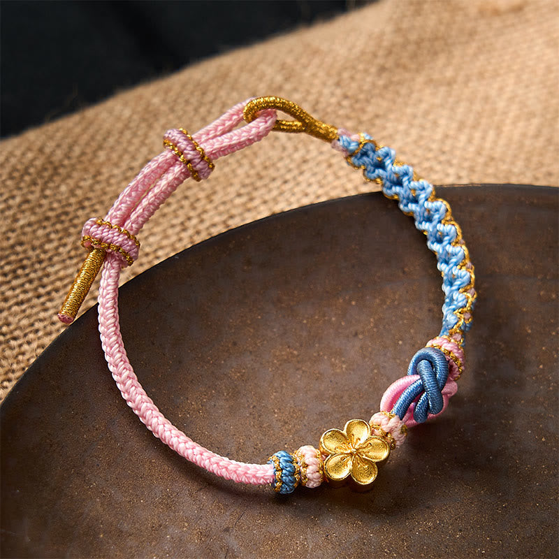 Mandala Braided Rope Confidence Bracelet