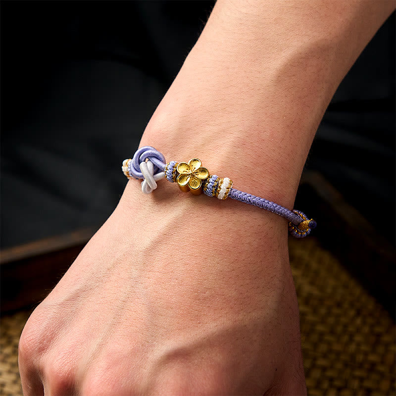 Mandala Braided Rope Confidence Bracelet