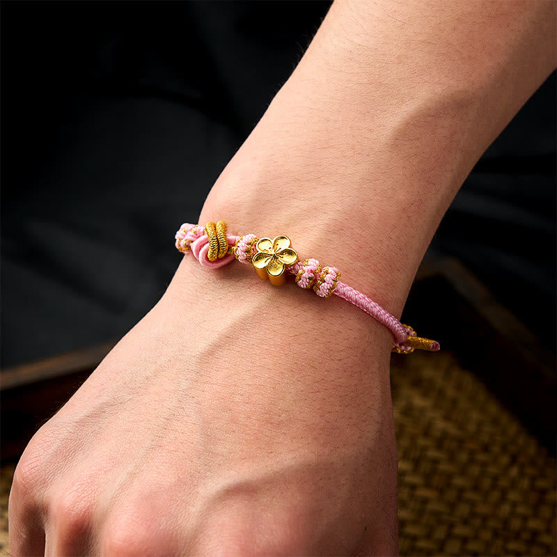 Braided Rope Knot Adjustable Bracelet