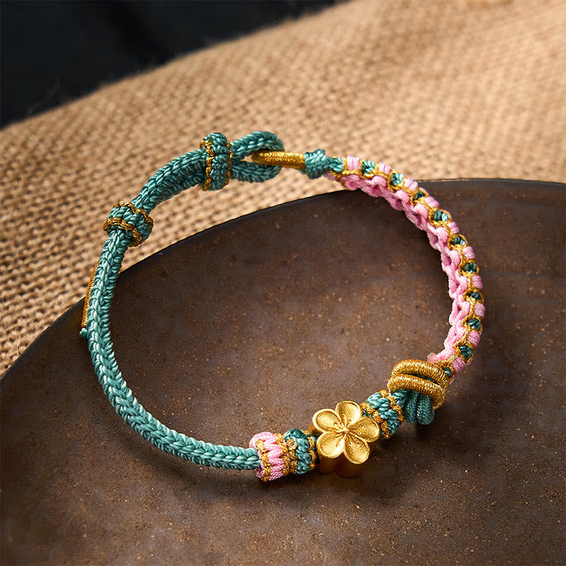 Braided Rope Knot Adjustable Bracelet