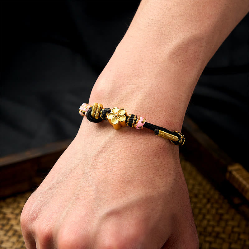 Braided Rope Knot Adjustable Bracelet