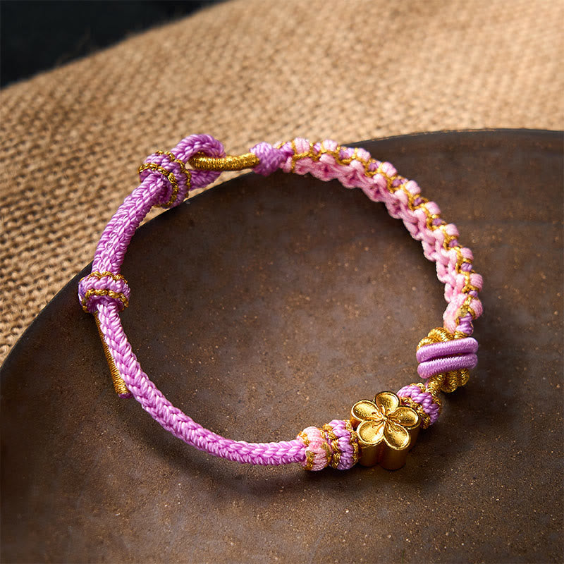 Braided Rope Knot Adjustable Bracelet
