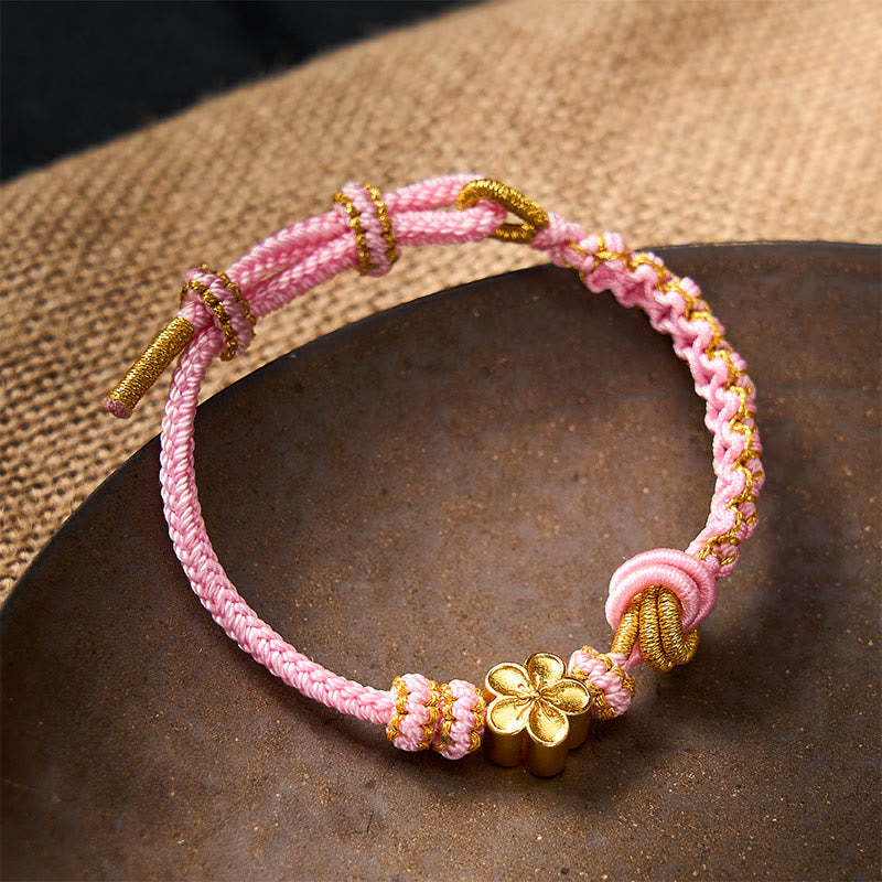 Braided Rope Knot Adjustable Bracelet