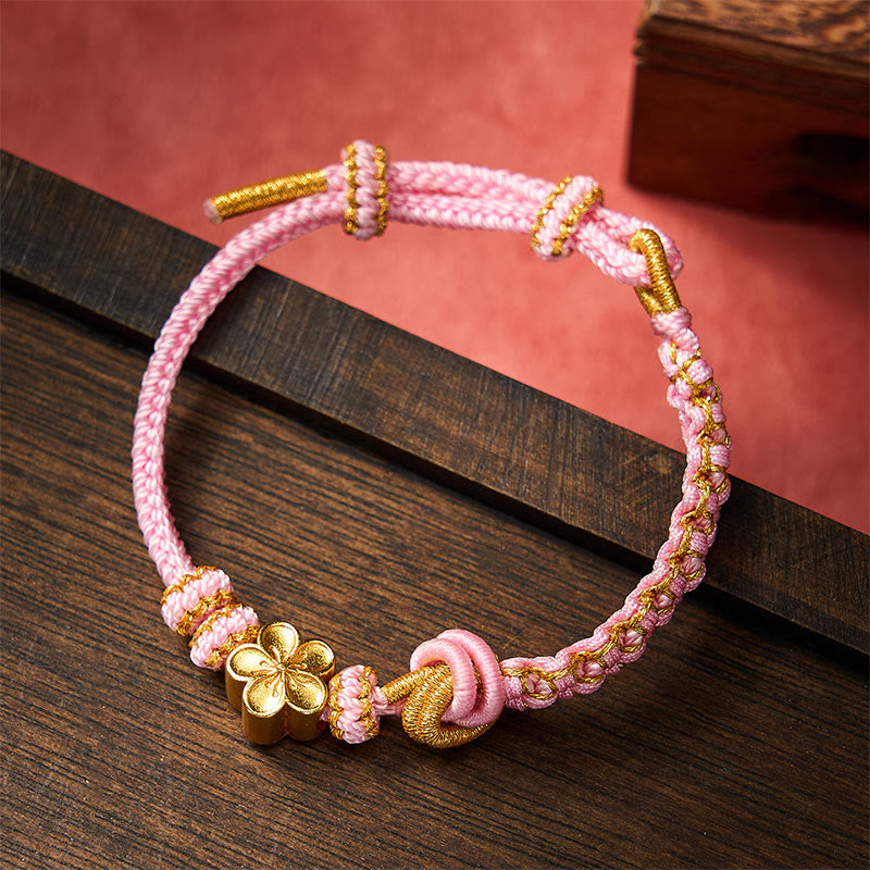 Braided Rope Knot Adjustable Bracelet