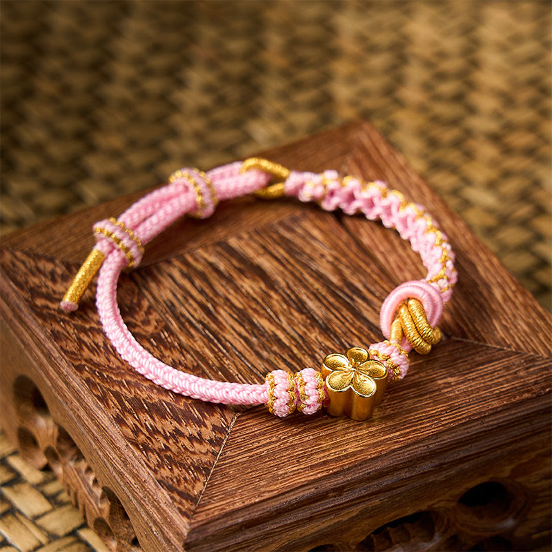 Braided Rope Knot Adjustable Bracelet
