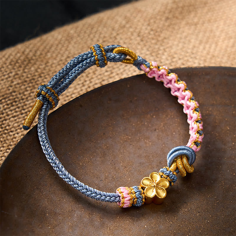 Braided Rope Knot Adjustable Bracelet