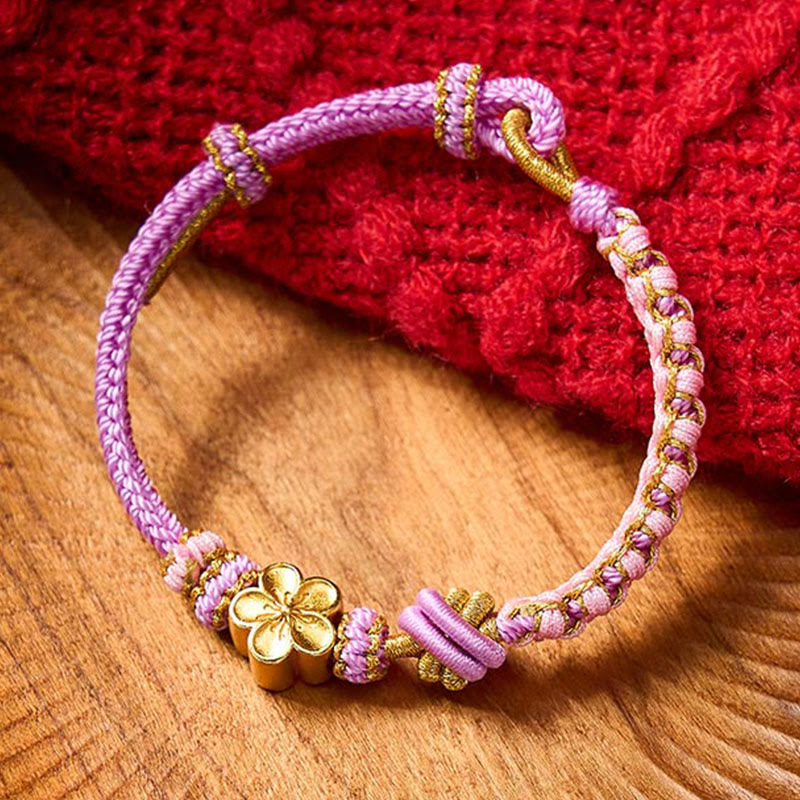 Braided Rope Knot Adjustable Bracelet