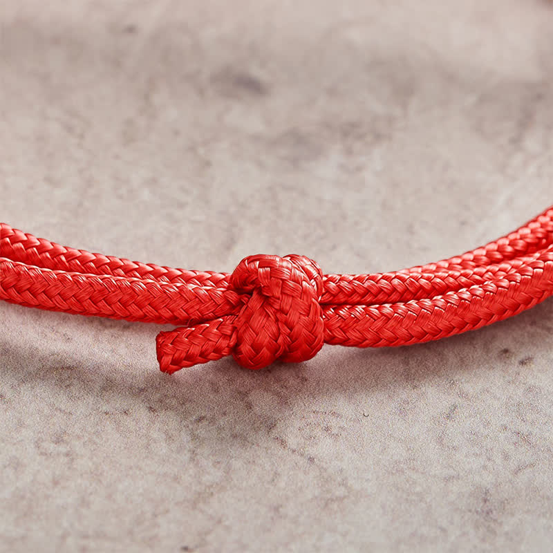 Double Wrap Braided Rope Whale Connection Bracelet
