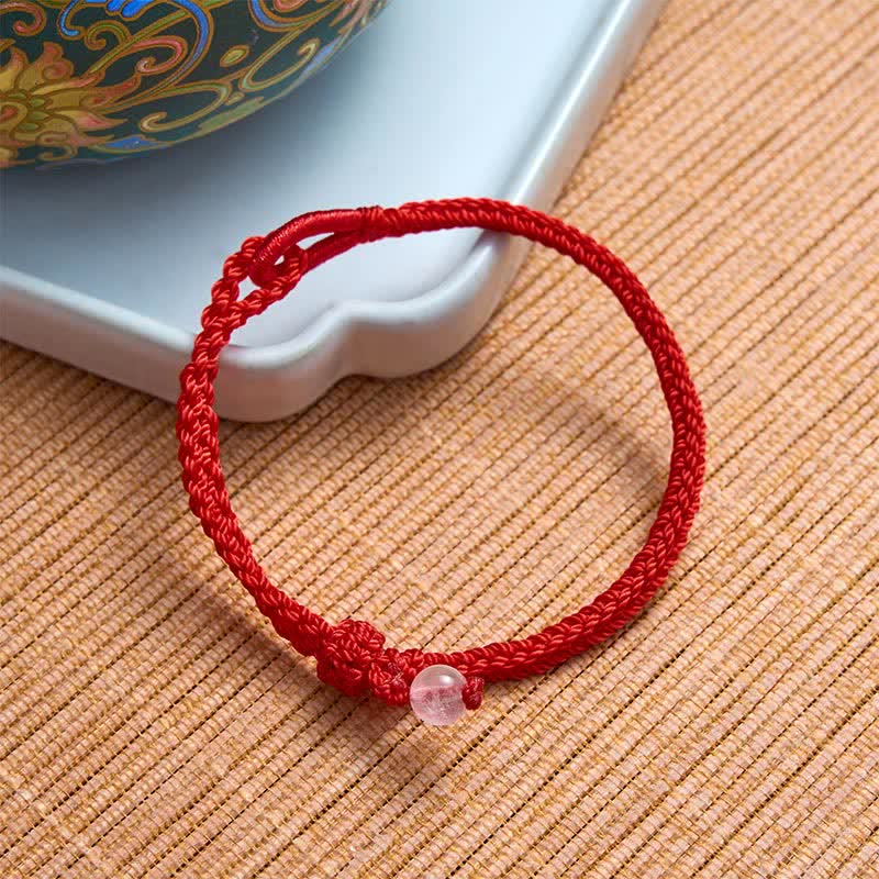 Green Aventurine Red String Balance Bracelet