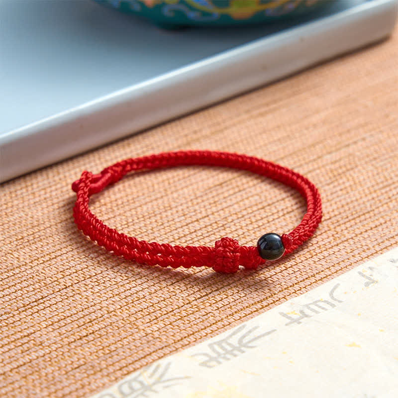 Green Aventurine Red String Balance Bracelet