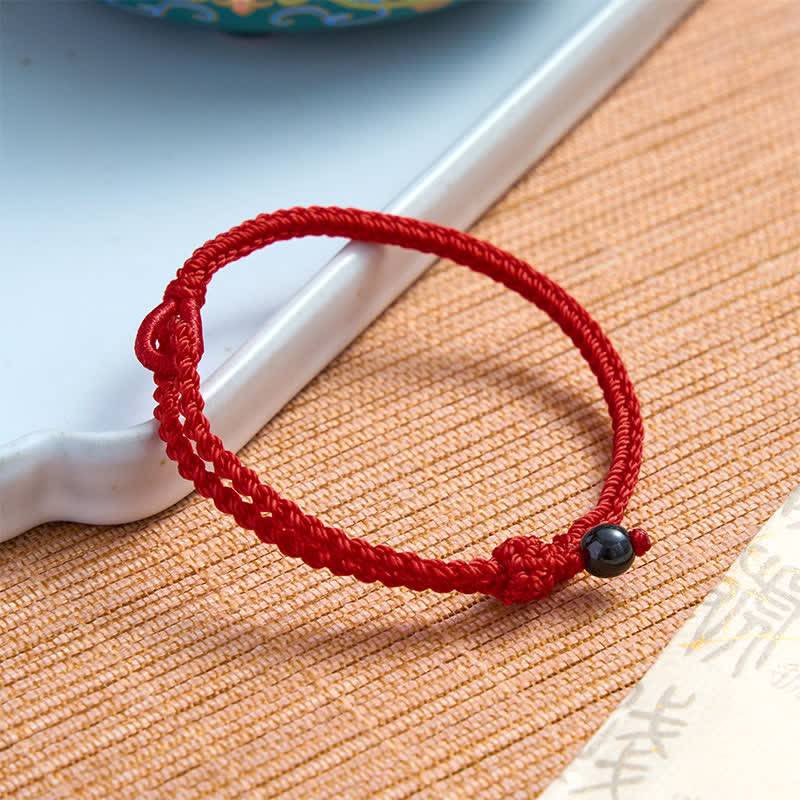 Green Aventurine Red String Balance Bracelet